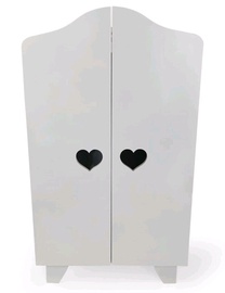 Mēbeles Happy Friend Doll Closet White