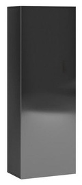 Vivaldi Meble Vivo 08 Wall Shelf Black/Black Gloss