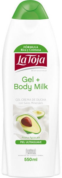 Ķermeņa piens La Toja, 550 ml