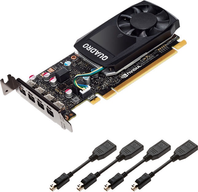 Vaizdo plokštė PNY Quadro P620 PCIE VCQP620, 2 GB, GDDR5