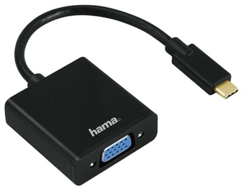 Hama Adapter USB-C / VGA Black