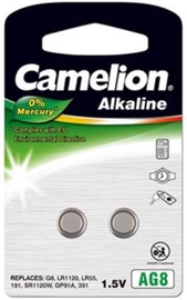 Camelion AG8 Alkaline Buttoncell Battery x 2