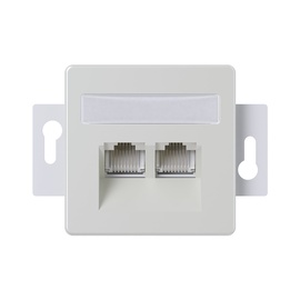 Arvutipesa Mikro kreem 2XRJ45 CAT.5