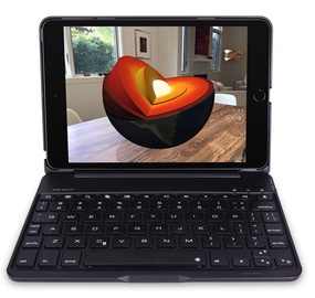 Klaviatūra Dux Ducis Bluetooth Case for iPad Mini EN, melna