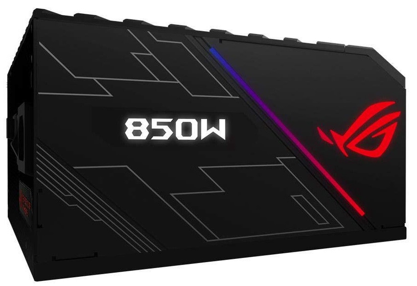 Блок питания Asus ROG Thor 80 850 Вт, 13.5 см, 0 - 20 дБ