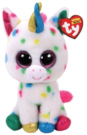 Mīkstā rotaļlieta TY Beanie Boos Harmonie Unicorn, daudzkrāsains, 23 cm