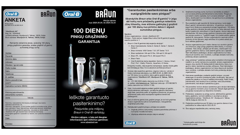Epiliatorius Braun SES9020, aukso/balta