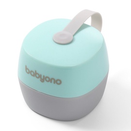 BabyOno Natural Nursing Soother Case Mint/Gray 535/02
