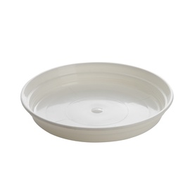 Puķu poda šķīvis Uniplastex UPO16, balta, 160 mm