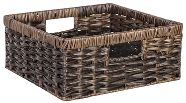 Home4you Basket Rubys 1 30x30x13cm Dark Brown