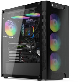 SilentiumPC Armis AR6X EVO TG ARGB E-ATX Mid-Tower Black