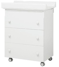 Erbesi Sonia Changing Table White
