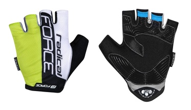 Force Radical Short Gloves Yellow/White/Black M