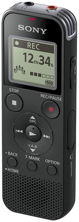 Диктофон Sony ICD-PX470, черный, 4 ГБ