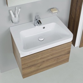 Vannas istabas izlietne Ravak 10° 650, kompozītmateriāls, 650 mm x 480 mm x 141 mm