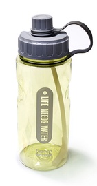 Dzeramā ūdens pudele Fissman, zila/dzeltena, 1.2 l