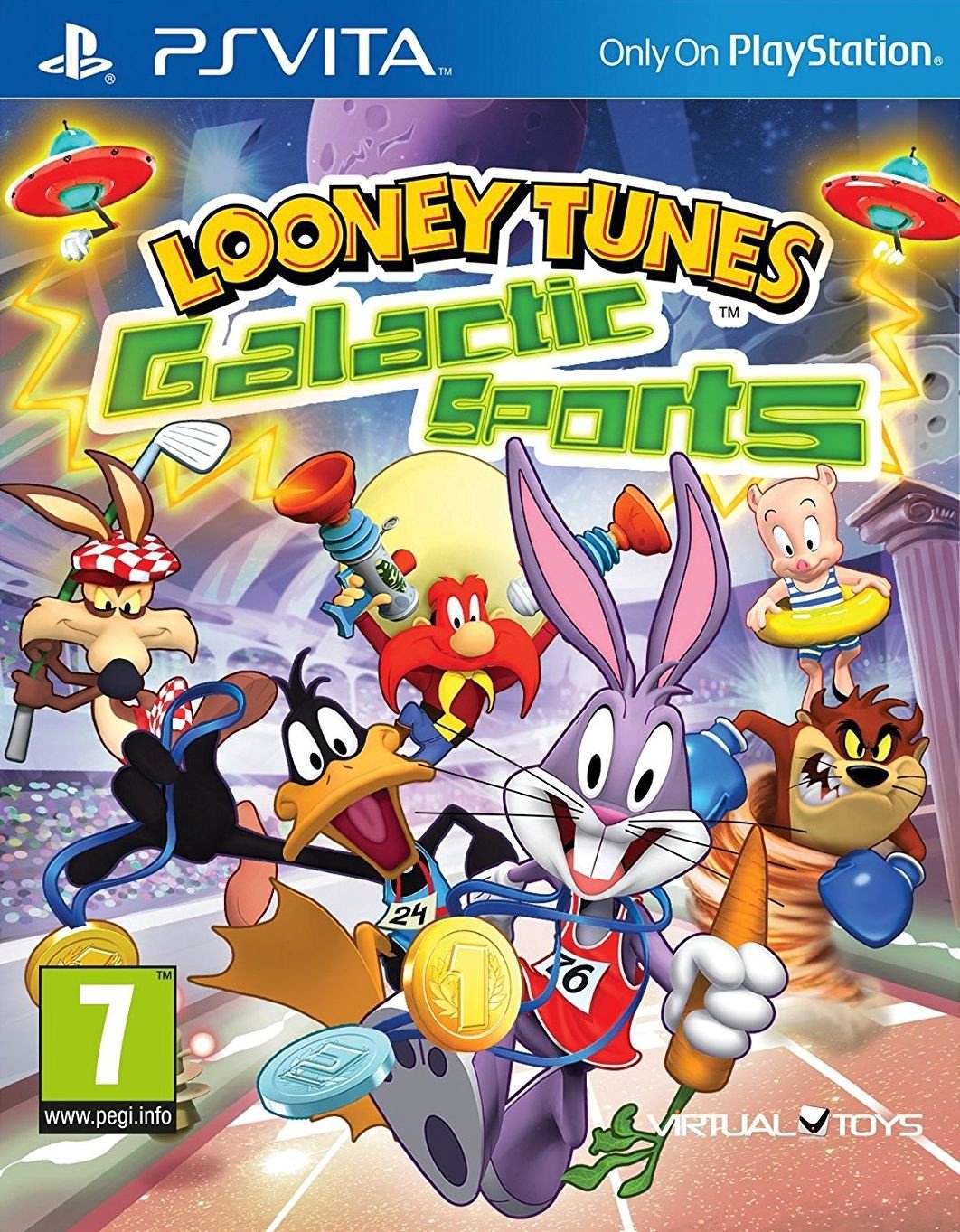 Игра для PlayStation Vita (PSV) Virtual Toys Looney Tunes Galactic Sports -  Ksenukai.lv