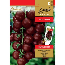 Sēklas Lucia Elite, tomāti Black Cherry, 0.2 g