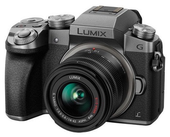 Panasonic Lumix DMC-G7 LUMIX G VARIO 14-140mm f/3.5-5.6 ASPH. POWER O.I.S. Silver