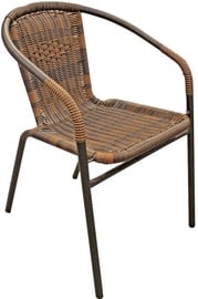 Садовый стул Besk Wattled, коричневый/черный