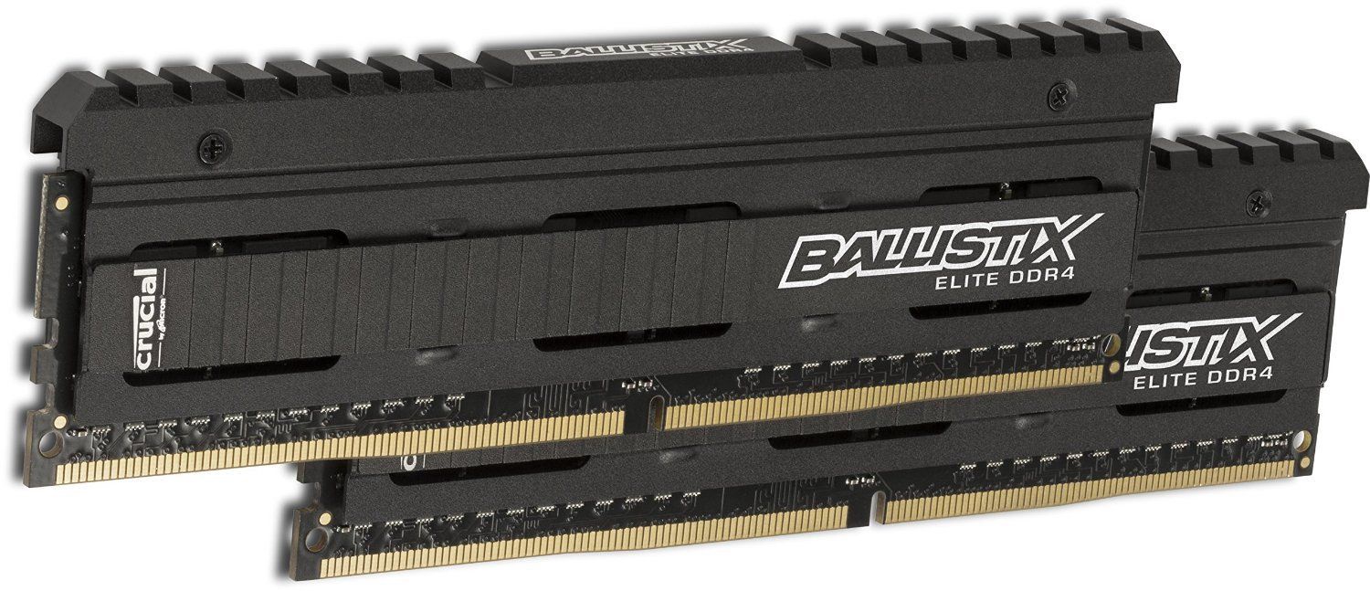 Operatyvioji Crucial Ballistix Elite BLE2K8G4D40BEEAK, DDR4, 16 GB, 4000 MHz - Senukai.lt