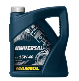 MOTOREĻĻA MANNOL UNIVERSAL 15W/40 5L