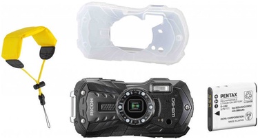 Seikluskaamera Ricoh WG-60 Black with Battery/Cover/Wrist Band
