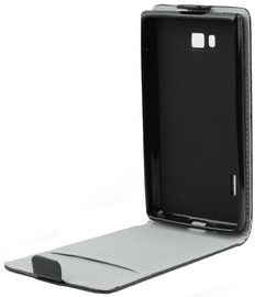 Forcell Flexi Slim Flip Vertical Case Samsung SM-915 Galaxy Note Edge Black