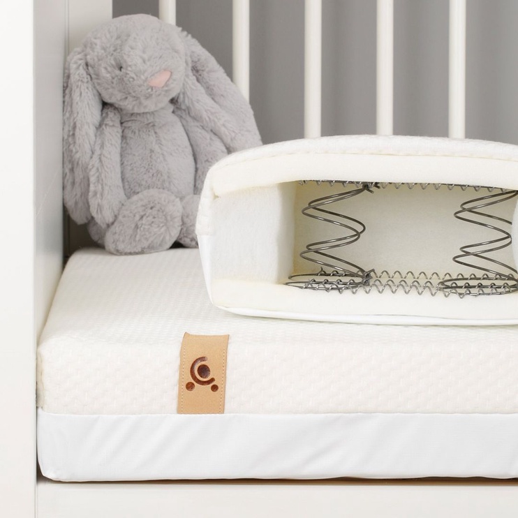 Матрас CuddleCo Harmony Sprung, 120 см x 60 см, средней жесткости