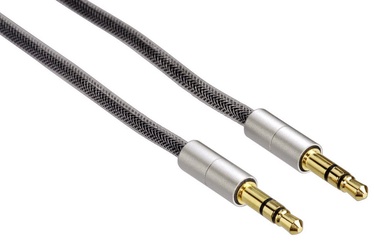 Hama AluLine Connecting Cable 3.5 mm Silver