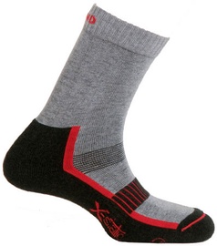 Zeķes Mund Socks Andes, melna/pelēka, 42-45