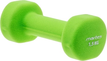 Martes Sport Belise Vinyl Dumbbell Green 1.5kg