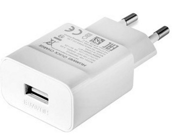 Lādētājs Huawei, USB/AC/DC, balta