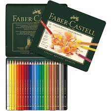 Värvipliiatsid Faber Castell Polychromos Colour Pencil, 24 tk