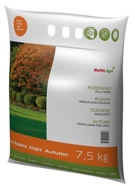 Mēslojums zālienam Baltic Agro Autumn, 7.5 kg
