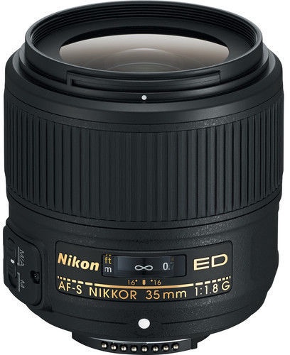 Objektyvas Nikon AF-S Nikkor 35mm F1.8 G ED, 305 g