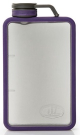 Ūdens pudele GSI Boulder 6 Flask, violeta, silikons/poliesters, 0.177 l