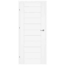 Полотно межкомнатной двери Classen Lora M1, левосторонняя, белый, 203.5 x 74.4 x 4 см