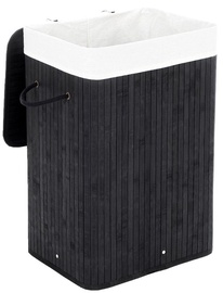 Ящик для белья Songmics Cloth Basket 40x30x60cm Black