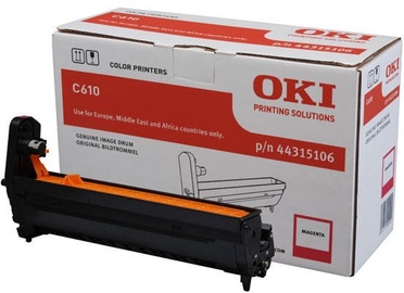 Tonera kasete Oki C610, violeta