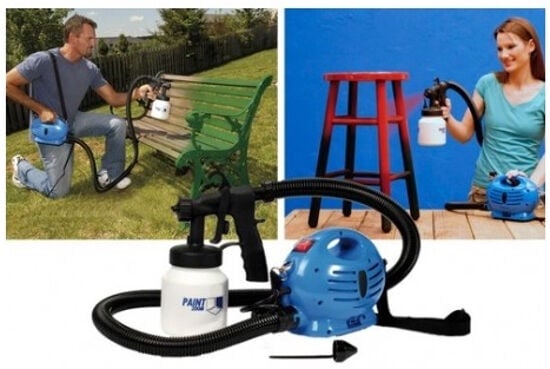 Pulverisaator värvimiseks Paint Zoom, 650 W, 800 ml