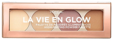L´Oreal Paris La Vie En Glow Contour & Highlight Palette 5g 01