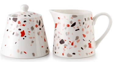Mondex Terrazzo Sugar Bowl And Creamer 200ml