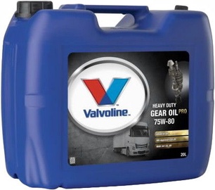 Масло для трансмиссии Valvoline 75W - 80, синтетический, для грузовиков, 20 л