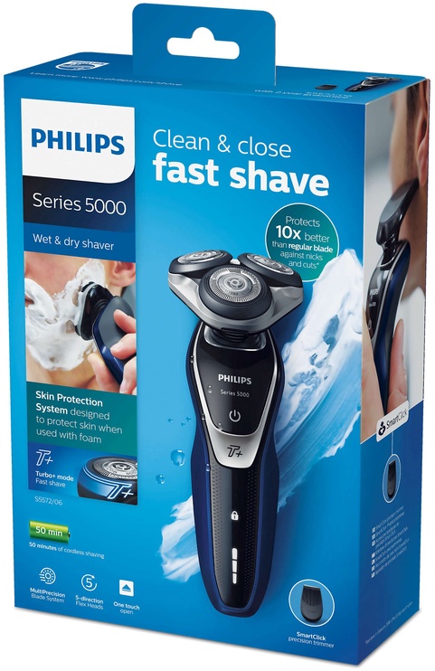 Бритва для бороды Philips Series 5000 S5572/06, li-ion