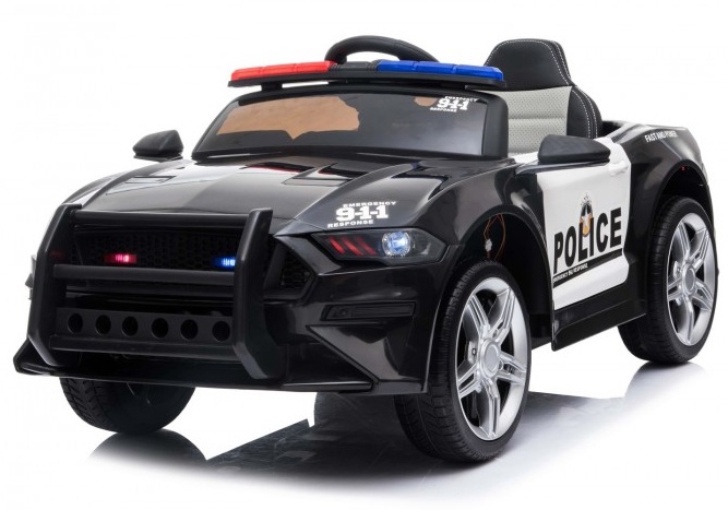 Juhtmevaba auto Police SUV, must