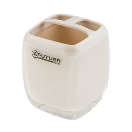 Futura BA2002 Cubo Toothbrush Holder Beige