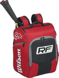 Спортивная сумка Wilson Federer Elite, черный/красный
