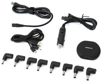 Omega OZU90O Universal USB Car Charger for Notebooks 90W White