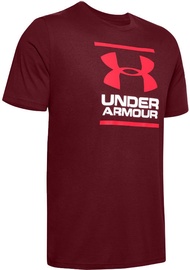 Under Armour GL Foundation T-Shirt 1326849-615 Bordo L